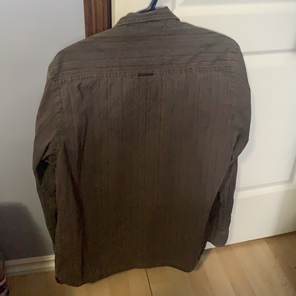 Brown early 2000’s Point Zero button down shirt - Picture 4 of 5